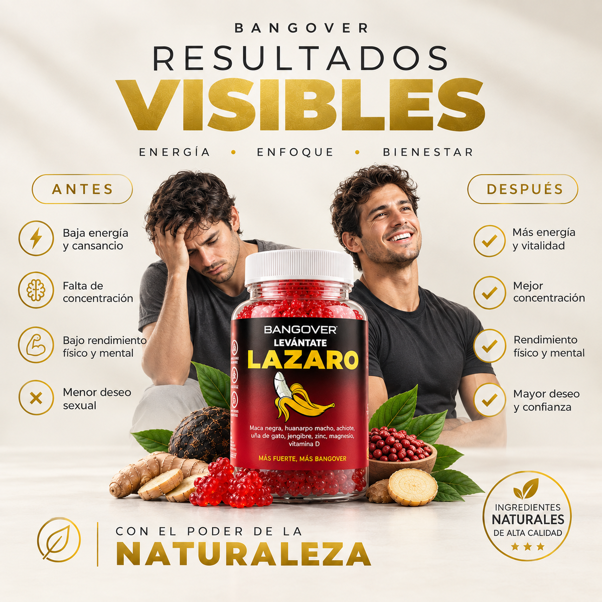 Gomitas Levántate Lázaro x60 unds